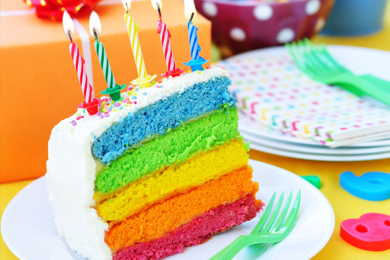 Rainbow Cake